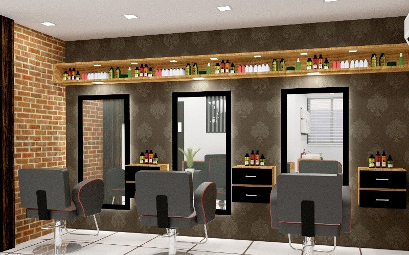 Beauty Parlour Interior